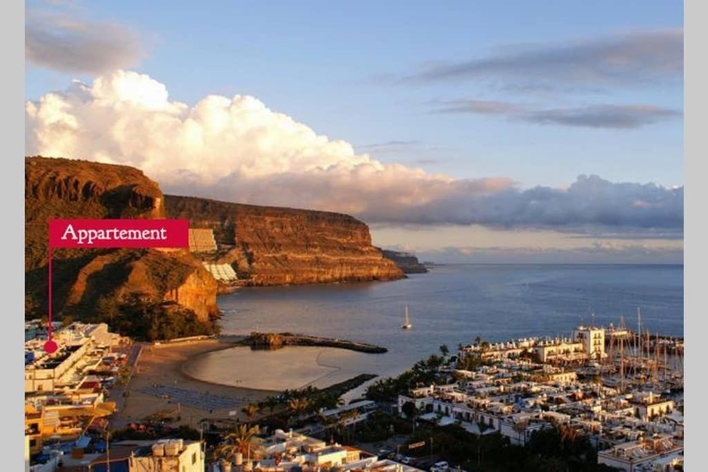 Charmante Wohnung Direkt Am Meer, Kostenloses Wlan Puerto De Mogan Εξωτερικό φωτογραφία