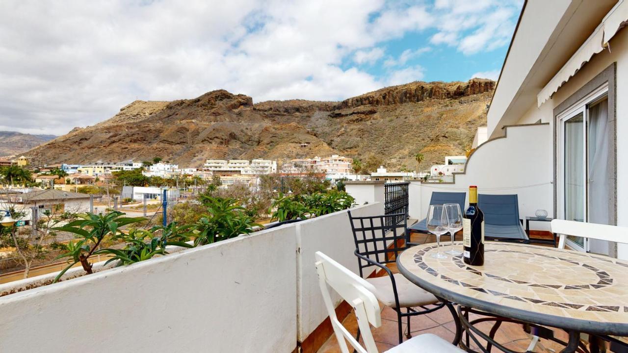 Charmante Wohnung Direkt Am Meer, Kostenloses Wlan Puerto De Mogan Εξωτερικό φωτογραφία